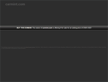 Tablet Screenshot of carmint.com